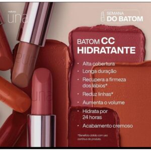 UNA BATOM CC HIDRATANTE FPS 25 3,8G
