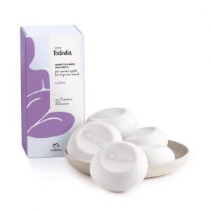 TODODIA SAB BARRA PURO VEGETAL ALGODÃO 5 X 90 g