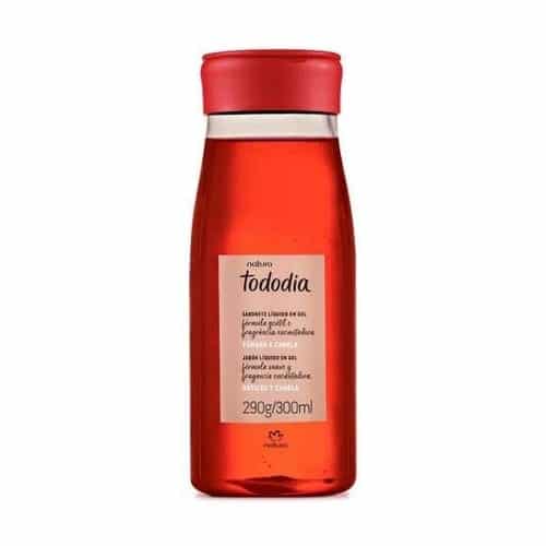 TODODIA SABONETE LÍQUIDO EM GEL TÂMARA E CANELA - 290g/300ml
