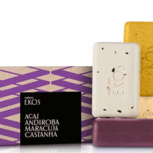 EKOS MULTIPACK SAB BARRA  CREMOSO E  ESFOLIANTE AÇAÍ 4X100G