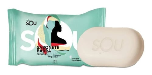 SOU SABONETE EM BARRA CREMOSO 5 X 90 G
