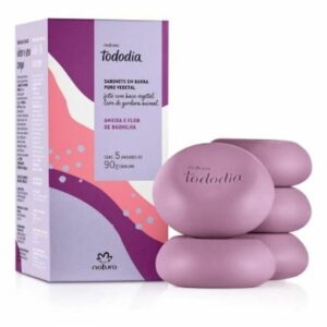 TODODIA SAB BARRA AMEIXA E FLOR DE BAUNILHA 5X90G