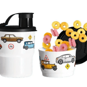 TUPPERWARE COPO COLORS 225 ML + POTINHO CARRINHOS 140 ML