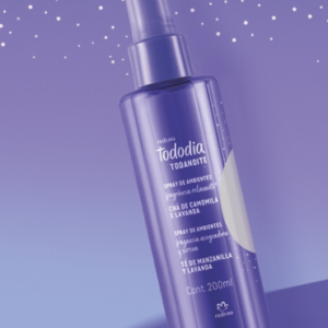 TODODIA SPRAY DE AMBIENTE TODANOITE CHÁ DE CAMOMILA E LAVANDA 200 ML