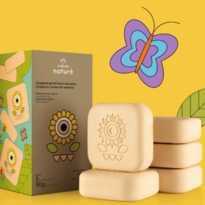 NATURÉ SAB BARRA QUADRADINHOS 5 X 90 G