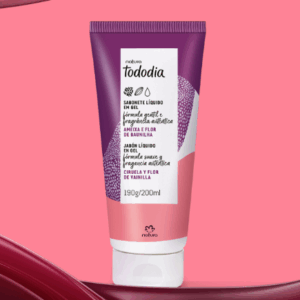 TODODIA SABONETE LIQUIDO AMEIXA E FLOR DE BAUNILHA 200ML
