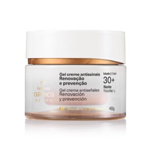 CHRONOS GEL CREME ANTISSINAIS RENOVAÇÃO E PROTEÇÃO 30+ NOITE